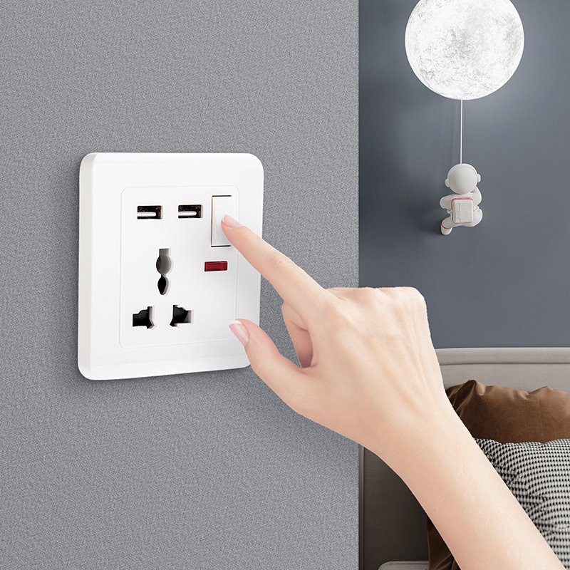 Dual Usb Charger Socket Power Outlet